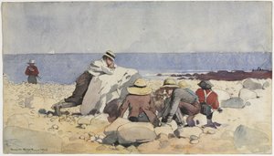 Un « clam bake » - Winslow Homer