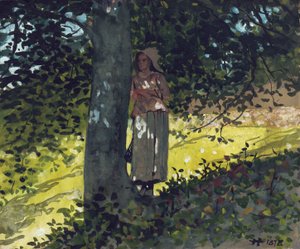 Un endroit ombragé, Ferme Houghton - Winslow Homer