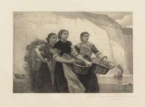 Une voix des falaises, gravée par James David Smillie