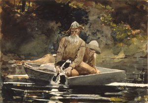 Après la chasse - Winslow Homer