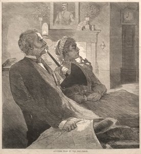 Une année de plus pour la vieille horloge - Winslow Homer