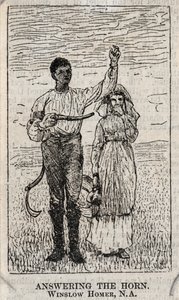 Répondre à la corne - Winslow Homer