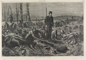 Armée du Potomac - Dormir sur les bras - Winslow Homer
