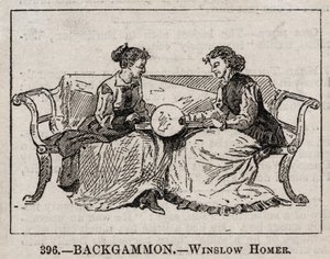Backgammon - Winslow Homer