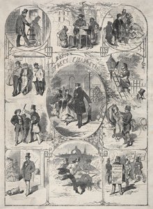Personnages de rue de Boston, 1859