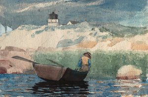 Garçon dans un bateau, Gloucester - Winslow Homer