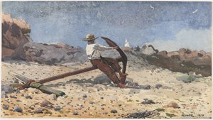 Garçon avec ancre, 1873