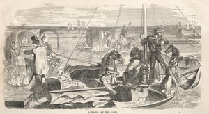 Esquisses de réunion de camp : Débarquement au Cap, 1858