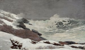 Côte en hiver, 1892