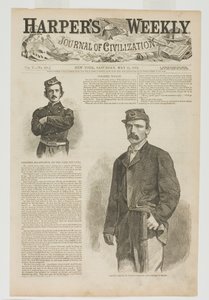 Colonel Wilson, de la brigade Wilson, et colonel Ellsworth, des zouaves de feu. - Winslow Homer