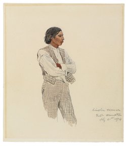 David Pharohh, le dernier des Montauks - Winslow Homer