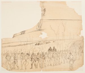 Dessin, une colonne d