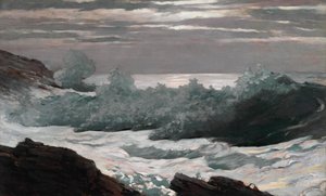 Matin après une tempête en mer