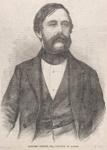 Fletcher Webster, Esq., Arpenteur de Boston, 1859