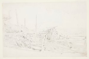 Meule de Foin et Clôture en Rail - Winslow Homer