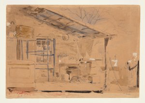 Maison avec un porche