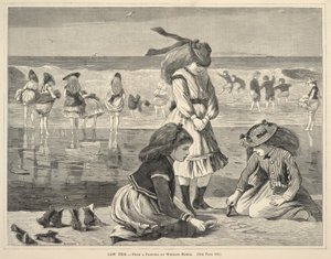 Marée basse, de Tous les samedis, 6 août 1870 - Winslow Homer