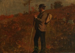 Homme avec un sac à dos, 10 octobre 1873 - Winslow Homer