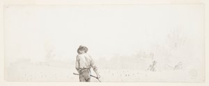 Homme avec une faux - Winslow Homer