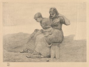 Réparation des filets - Winslow Homer