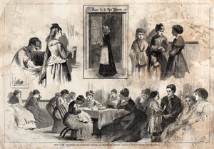 Charités de New York - Maison St. Barnabas, 304 Mulberry Street, 1874 - Winslow Homer