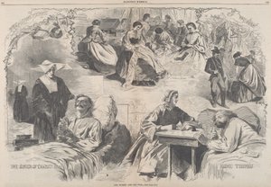 Nos Femmes et la Guerre, publié en 1862 - Winslow Homer