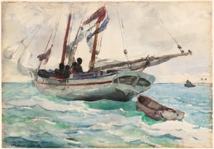 Goélette - Nassau - Winslow Homer
