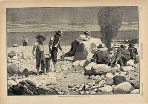 Esquisses de bord de mer - Une cuisson de palourdes