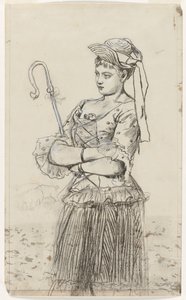 Bergère, vers 1878 - Winslow Homer