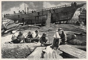 Construction navale, port de Gloucester