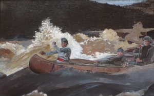 Descente des rapides, rivière Saguenay