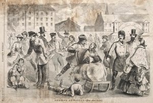 Patinage à Boston - Winslow Homer