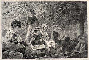 Fleurs de printemps, 1870