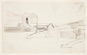 Étude pour "Projecteur, entrée du port, Santiago de Cuba" - Winslow Homer