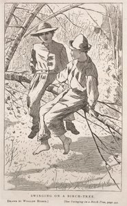 Se balancer dans un bouleau, 1867