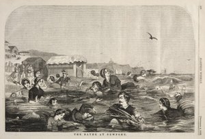 Les Bains à Newport, 1858