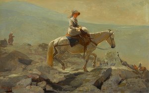 Le sentier des brides, Montagnes Blanches. 1868 - Winslow Homer