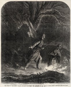 Le piquet du dixième régiment de l
