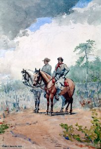 Deux éclaireurs fédéraux, 1887 - Winslow Homer