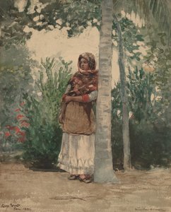 Sous un palmier, 1886