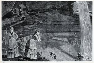 Under the Falls, Catskill Mountains, tiré de Harper