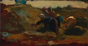Femmes travaillant dans un champ, 1867 - Winslow Homer