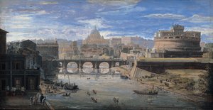 Vue de Tor di Nona, vers 1700