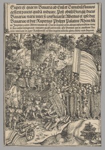 Guerre Bavaroise, planche 18 de Scènes Historiques de la Vie de l