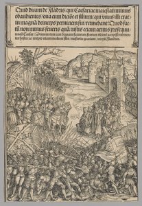 Rébellion Flamande, plaque 7 de Scènes Historiques de la Vie de l