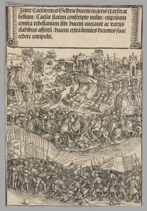 Guerre contre Gueldre, planche 5 des Scènes historiques de la vie de l