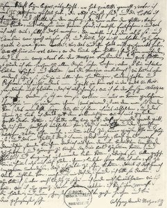 Lettre autographe de Mozart - Wolfgang Amadeus Mozart
