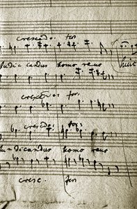 Partition de travail du Requiem de Wolfgang Amadeus Mozart (partition musicale) - Wolfgang Amadeus Mozart