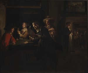 Intérieur du soir - Wolfgang Heimbach
