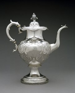 Théière, vers 1845-1872 (argent)